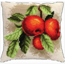 Набор для вышивания крестиком Чарівна мить Подушка Райское яблочко (РТ-155)
