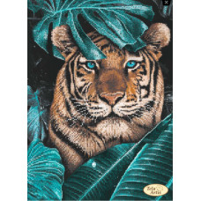 Схема для вишивання бісером Tela Artis Тигр у джунглях (ТА-491)