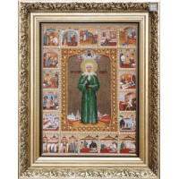 Набір для вишивання бісером Чарівна мить Ікона Святої Блаженної Матрони Московської (Б-1015)