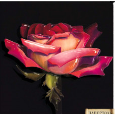 Багатошарова картина з паперу Tela Artis Троянда на світанку (PT150005)