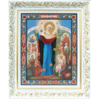 Набір для вишивання бісером Чарівна мить Ікона Божої Матері "Всіх скорботних Радість" (Б-1103)