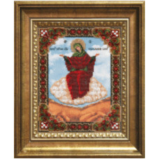 Набір для вишивання бісером Чарівна мить Ікона Божої Матері "Спорителька Хлібів"(Б-1105)