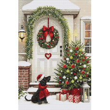 Набір для вишивання хрестиком Luca-S В очікуванні Різдва (BU5099)