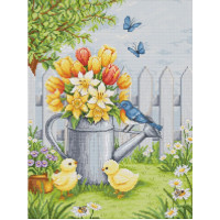 Набір для вишивання хрестиком Luca-S Великодня гармонія (BU5106)