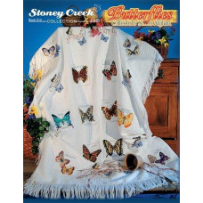 Схема вышивки крестом Stoney Creek  Butterflies Afghan - Collectors" Series - Book (12 Designs)( SCB510)