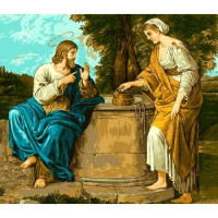 Набір для вишивки GOBLENSET Ісус та самаритянка (G516)