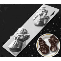 Форма для мила пластикова VD-line Сніговик та Ангел (633265)