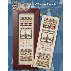 Схема вишивки хрестиком Stoney Creek Winter Sampler - Leaflet (SCL529)