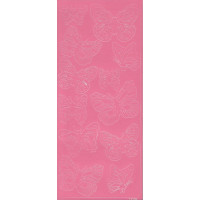 Наклейки Peel-offs Метелики рожеві світлі (A-P1776E-LIGHT PINK)