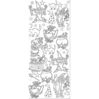 Наклейки Peel- offs Казки золото (A-P1849-GOLD 91)