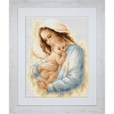 Набор для вышивания крестом Luca-S Мать и дитя (B537)