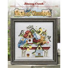 Схема вышивки крестом  Stoney Creek  House Hunters - Leaflet (SCL547)