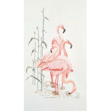 Набор для вышивания Thea Gouverneur Фламинго (1070)
