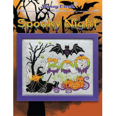 Схема вишивки хрестиком Stoney Creek Spooky Night (SCL553)