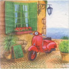 Серветка Idea Home Range Червоний мотоцикл (1431)