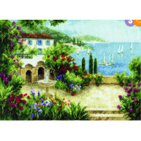 Набір для вишивання хрестиком Чарівна мить Подих літа (М-558)