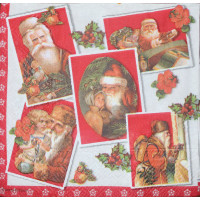 Серветка для декупажу Idea Home Range Новорічні мініатюри (маленька)(1530)