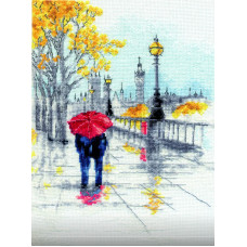 Набір для вишивання хрестиком Чарівна мить Шепіт дощу (М-559) Набір для вишивання хрестиком Чарівна мить Шепіт дощу (М-559)