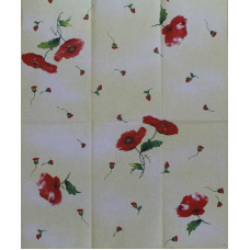 Салфетка-полотенце Idea Home Range Красный мак (1551)