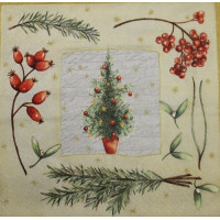 Серветка для декупажу Idea Home Range Новорічна (1553)