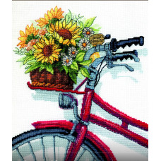 Набір для вишивання хрестиком Чарівна мить Сонце у кошику (М-566)