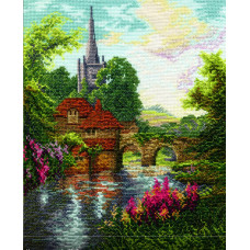 Набір для вишивання хрестиком Чарівна мить Шепіт річки (М-567) Набір для вишивання хрестиком Чарівна мить Шепіт річки (М-567)