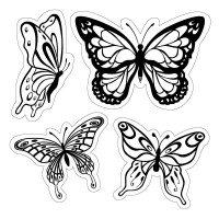 Штамп Inkadinkado Butterflies (6060004)