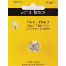 Наперсток John James із нікельованої сталі малий, S-5 (JJ0635 S)