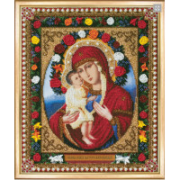 Набір для вишивання бісером Чарівна мить Ікона Божої Матері Жировицька (Б-1082)
