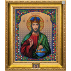 Набір для вишивання бісером Чарівна мить Ікона Господа Ісуса Христа (Б-1186)