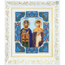 Набор для вышивания бисером Чарівна мить Икона святых благоверных князя Петра и княгини Февронии (Б-1185)