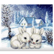 Набір для вишивання хрестиком Чарівна мить Тихесенька зимонька (М-588) Набір для вишивання хрестиком Чарівна мить Тихесенька зимонька (М-588)