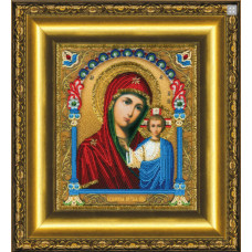 Набір для вишивання бісером Чарівна мить Ікона Божої Матері Казанська (Б-1204)