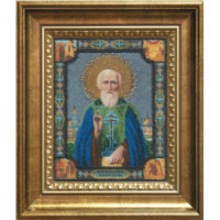 Набір для вишивання бісером Чарівна мить Ікона святого преподобного Сергія Радонезького (Б-1024)