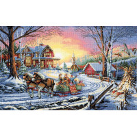 Набір для вишивання Dimensions Зимові радості (35208)