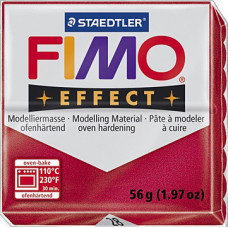 Полімерна глина Fimo Effect Metallic Ruby Red (802-28)