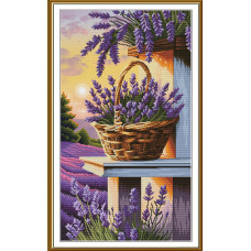 Набір для вишивання хрестиком Нова Слобода Лавандовий сон (СР6297)