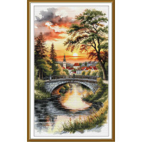 Набір для вишивання хрестиком Нова Слобода Мій куточок гармонії (СР6313)