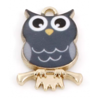 Підвіска (шармик) Only Сіра сова, 2х1,5 см (633002)