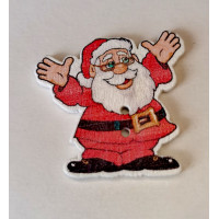 Дерев'яний гудзик Only Санта, 3,5 х 3,5 см (633009)