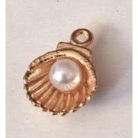 Підвіска (шармик) Only Золота мушля, 1х0,8 см (633017)