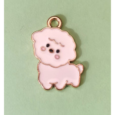 Підвіска (шармик) Only Білий песик, 2,3х1,8 см (633030)