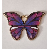 Підвіска (шармик) Only Бузковий метелик, 1,5х2,2 см (633031)