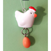 Підвіска (шармик) Only Курочка з яйцем, 4х2,5 см (633041)