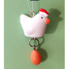 Підвіска (шармик) Only Курочка з яйцем, 4х2,5 см (633041)