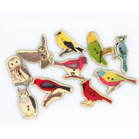 Гудзики-прикраси Only 10 птахів (633042)