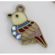 Підвіска (шармик) Only Пташка з кристаликами, 1,6х1,2 см (633060) Підвіска (шармик) Only Пташка з кристаликами, 1,6х1,2 см (633060)