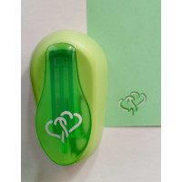 Фігурний діркопробивач Чарівна мить Два серця (CD99S/343)