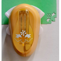 Фігурний діркопробивач Чарівна мить Пташки з квіткою (CD99MA/11)