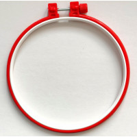 П'яльці пластикові для вишивання Only з металевим гвинтом (Ф17)